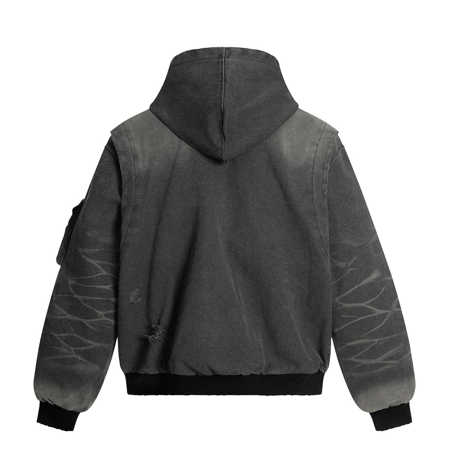 Heavy Washed Distressed Jacket