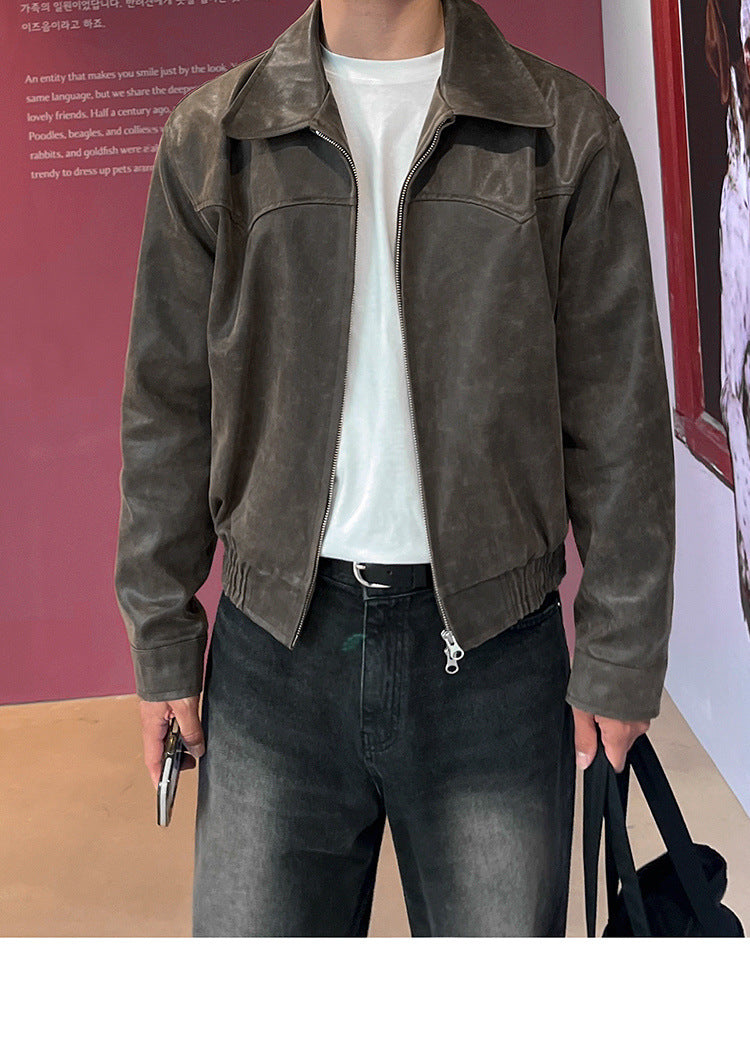Vintage K Leather Jacket
