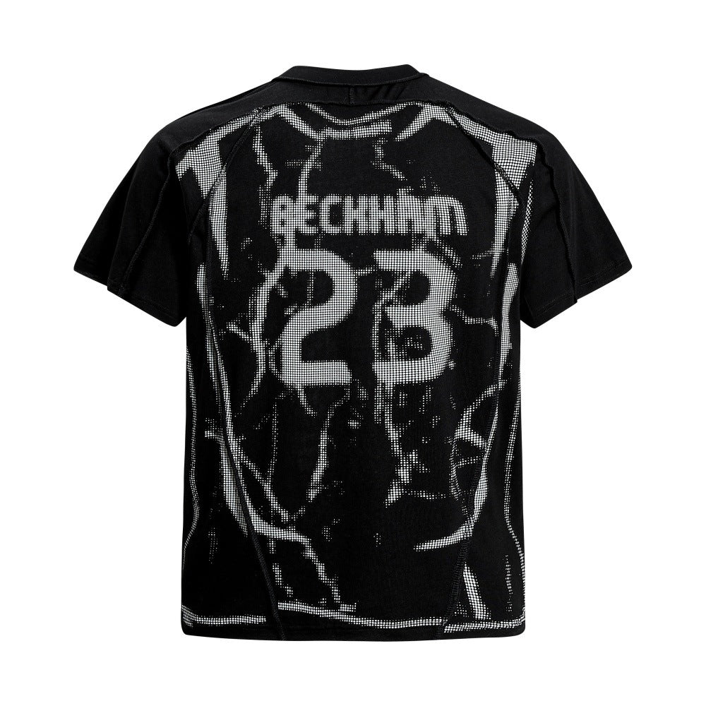 Mosaic Loose Sports Jersey