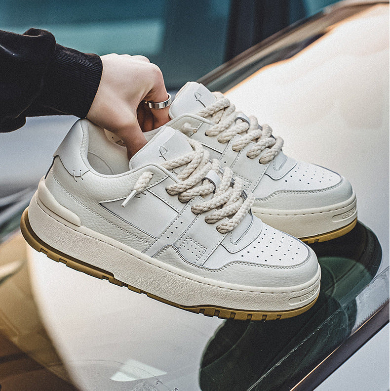 Rope Court Low - Beige White