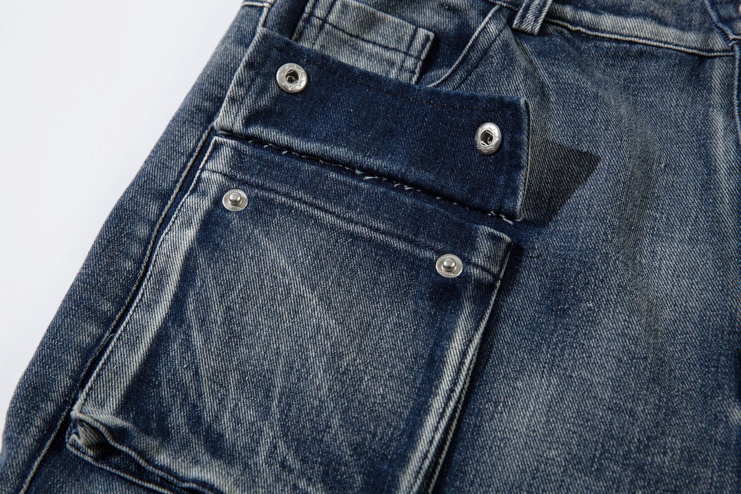 Barbed Baggy Embroidery Cargo Pants