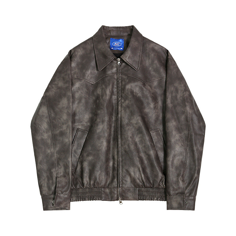 Vintage K Leather Jacket