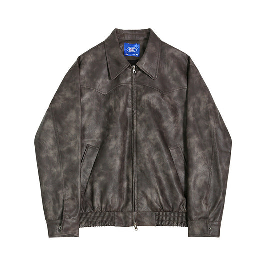 Vintage K Leather Jacket