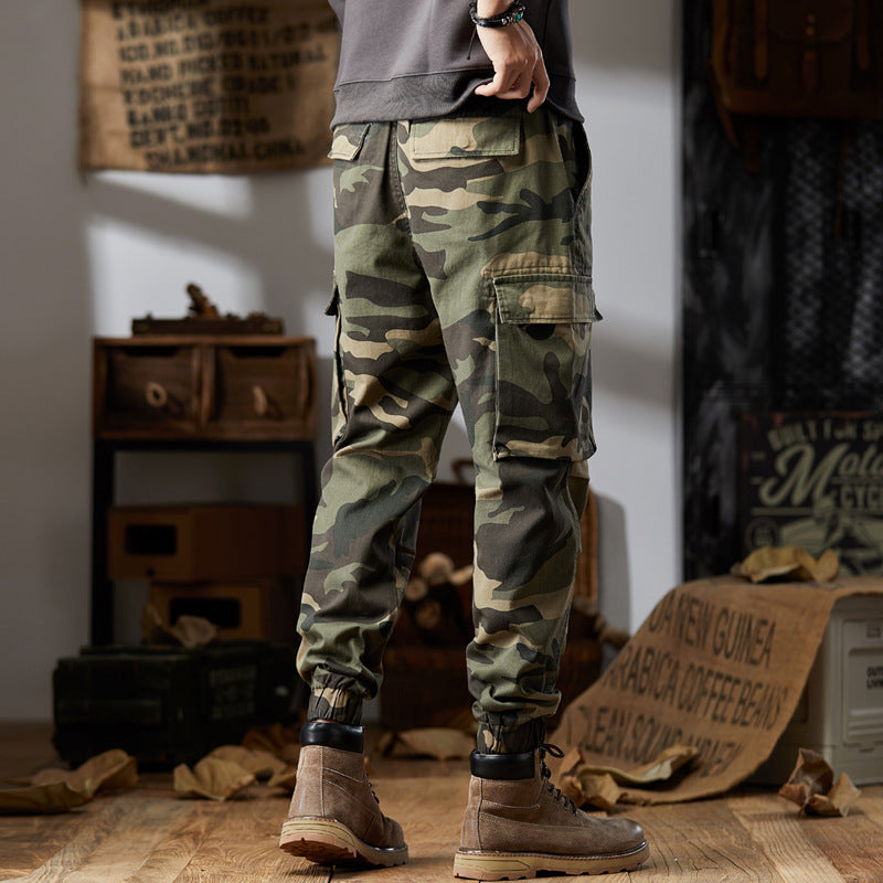 Eagle Camo Slim Fit Cargo Pants