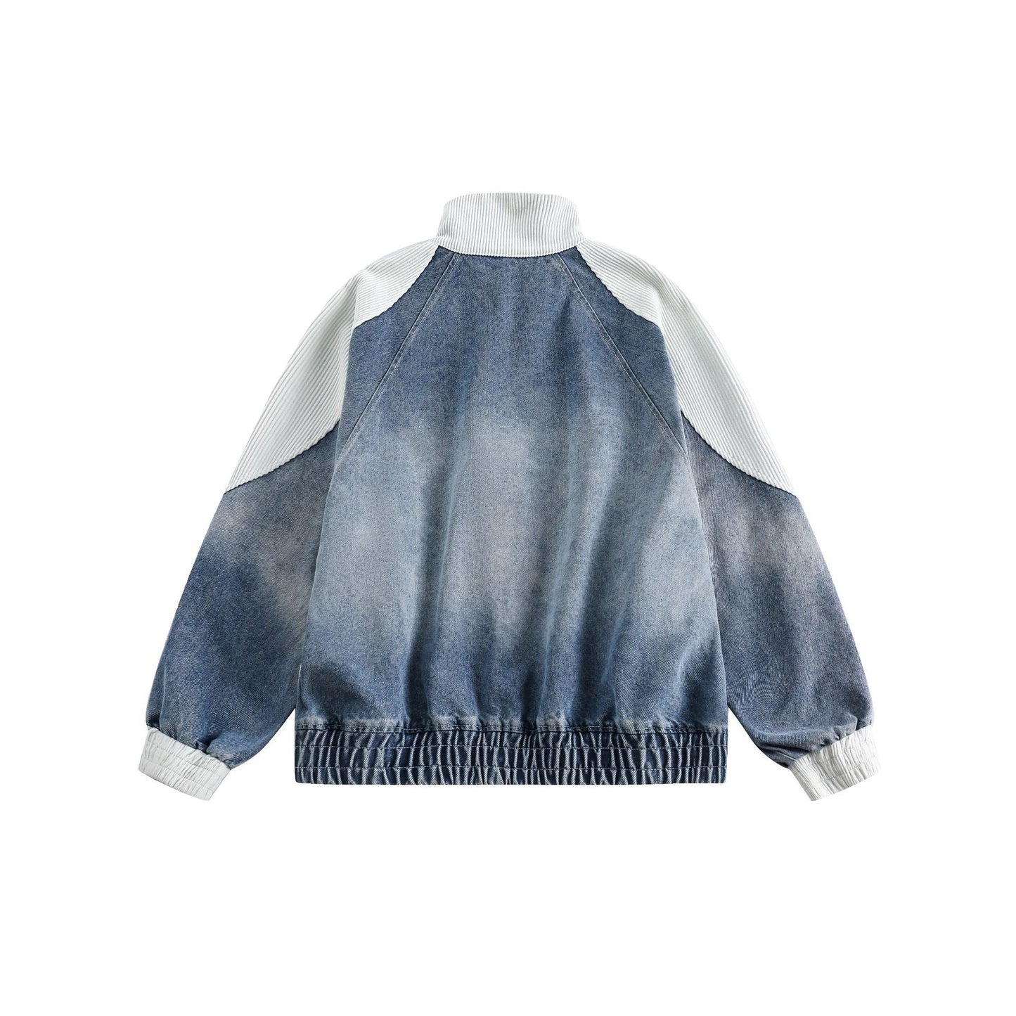 Retro Biker Splicing Jacket