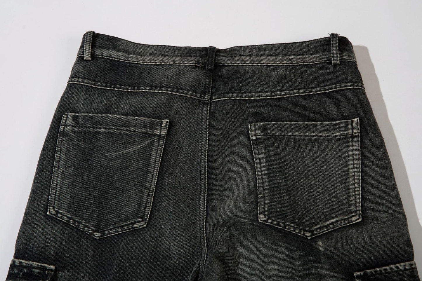 Barbed Baggy Embroidery Cargo Pants