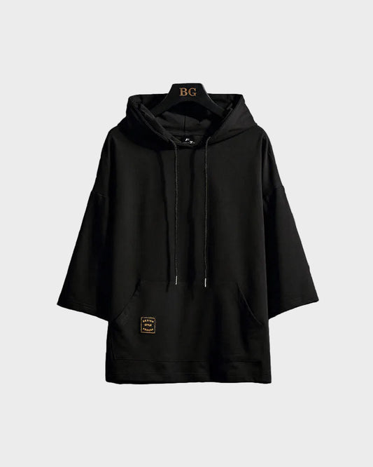Minimal Mid-Length Sleeve Hoodie