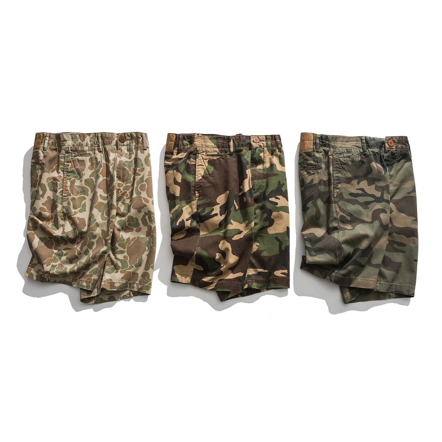 Cyzo Retro Camo Shorts