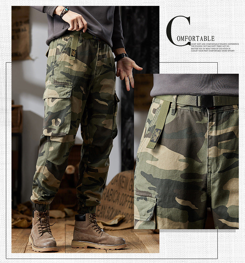 Eagle Camo Slim Fit Cargo Pants