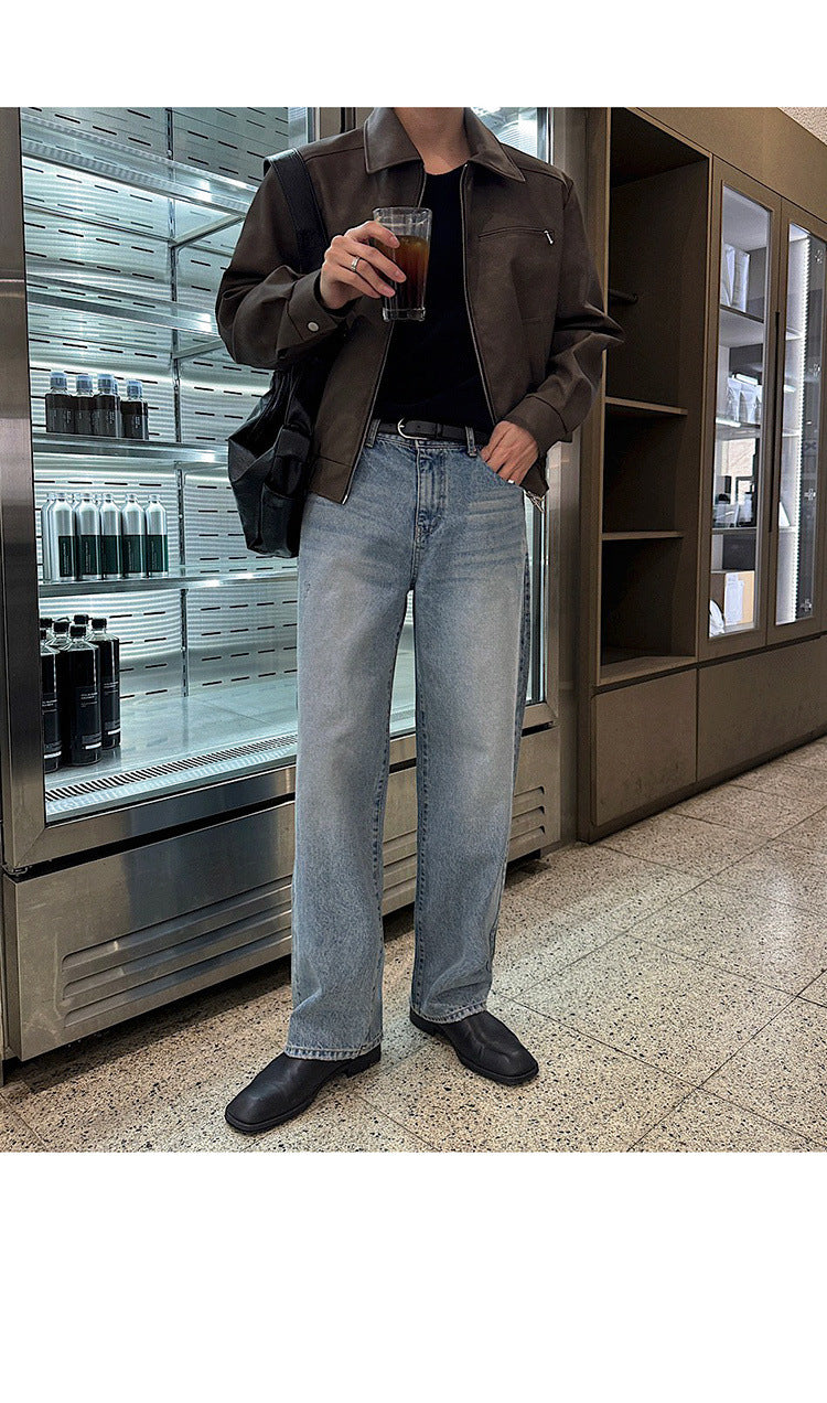 American Retro Leather Jacket