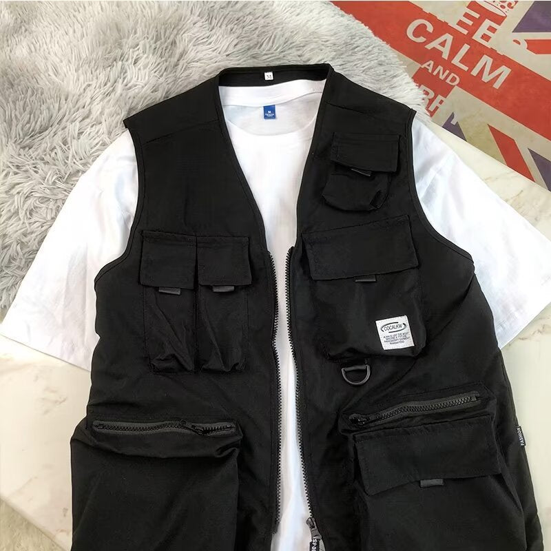 Versatile Outdoor T-Shirt + Vest Set