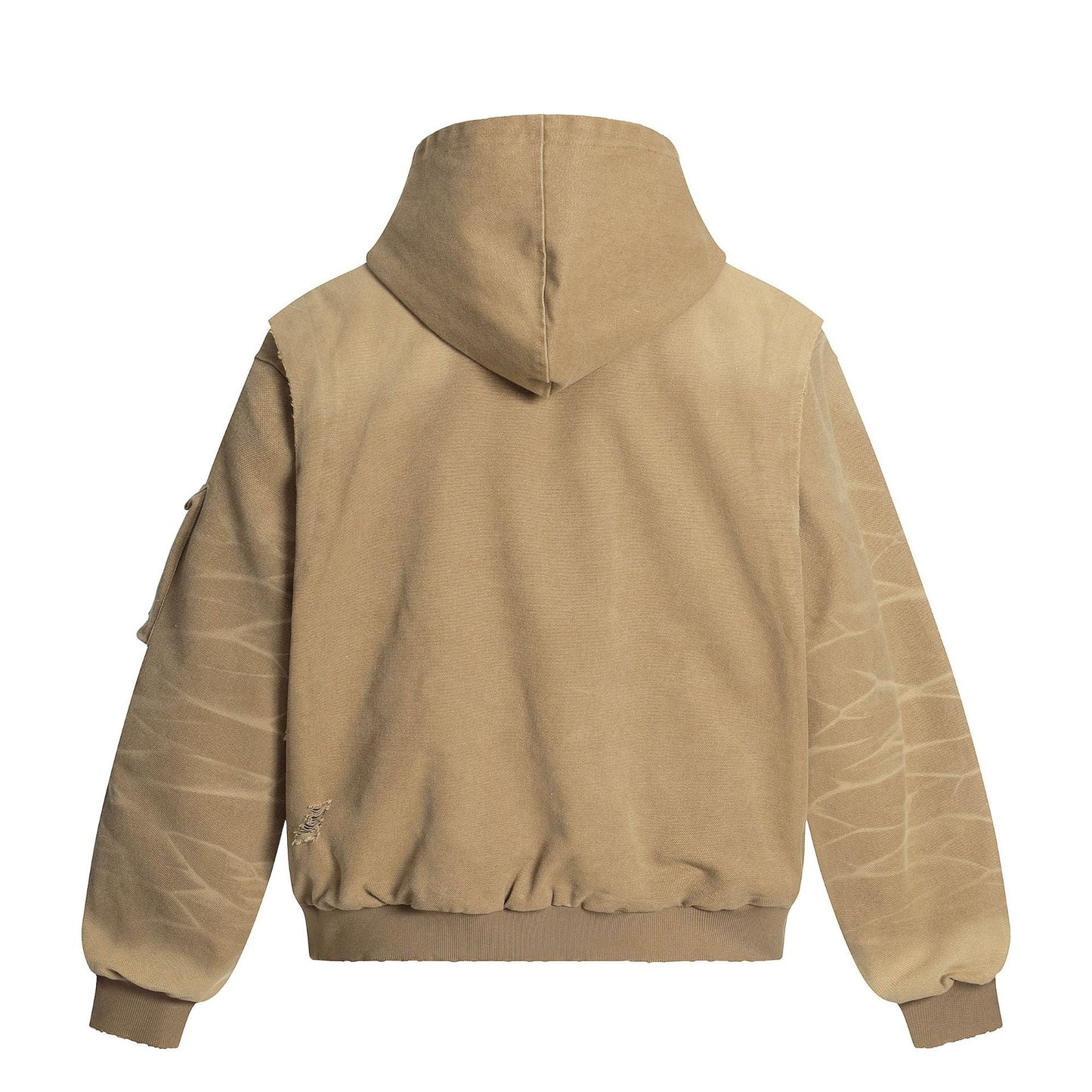 Heavy Washed Distressed Jacket