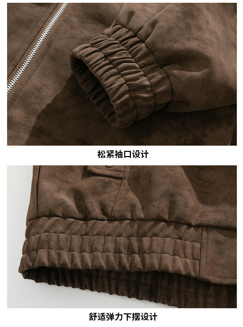 Suade Fur Interior Jacket