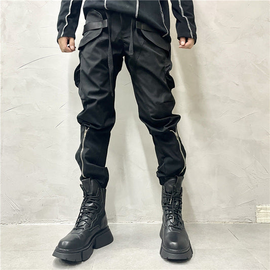 Dark Obsidian Cargo Pants V1