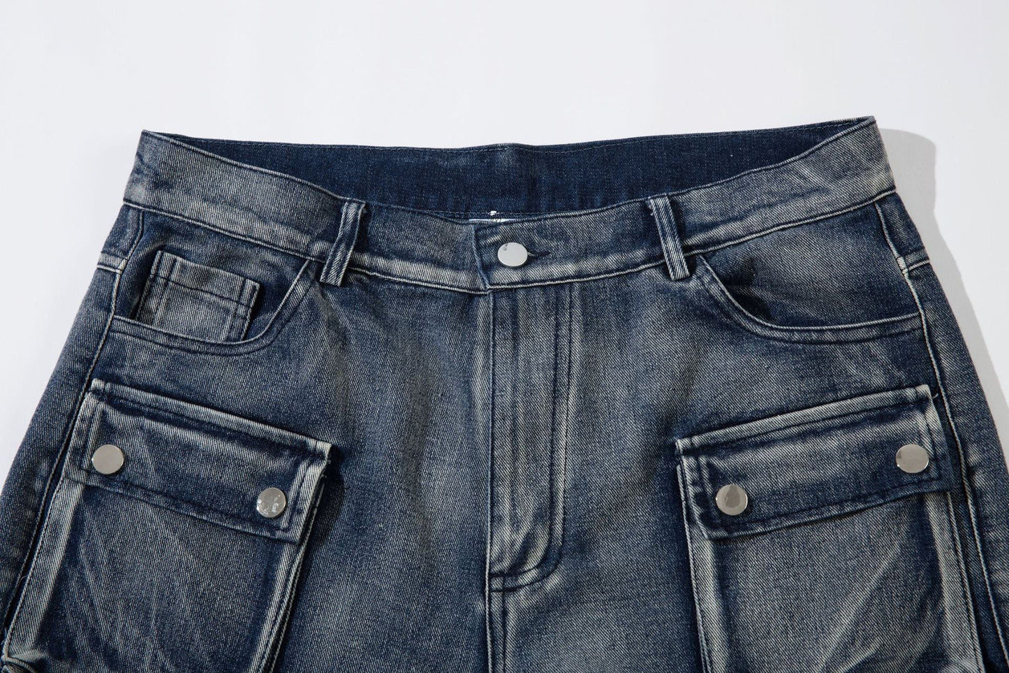 Barbed Baggy Embroidery Cargo Pants