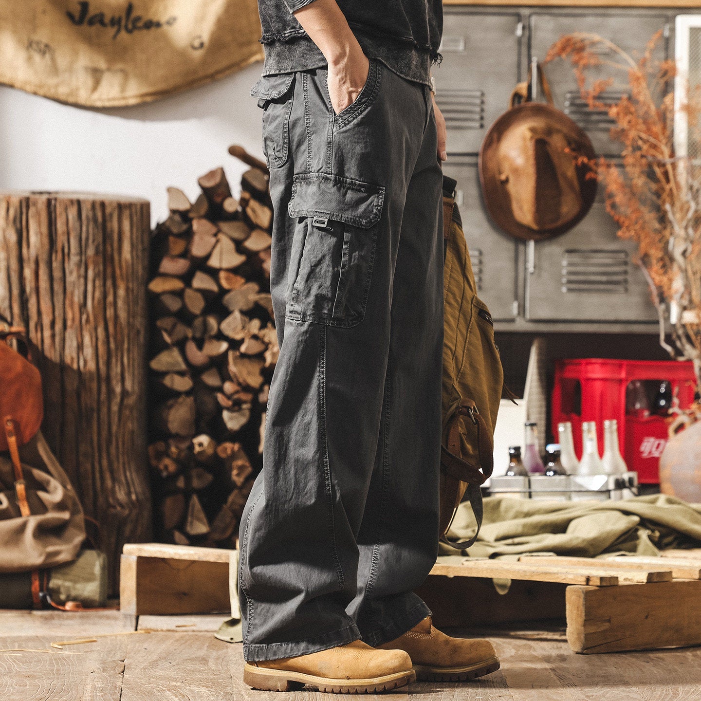 Wash T2 Relaxed Fit Cargo Pants