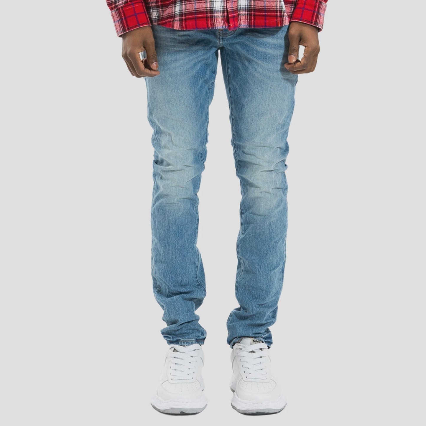 PURPLE Jeans Slim Fit Light Wash Minimal