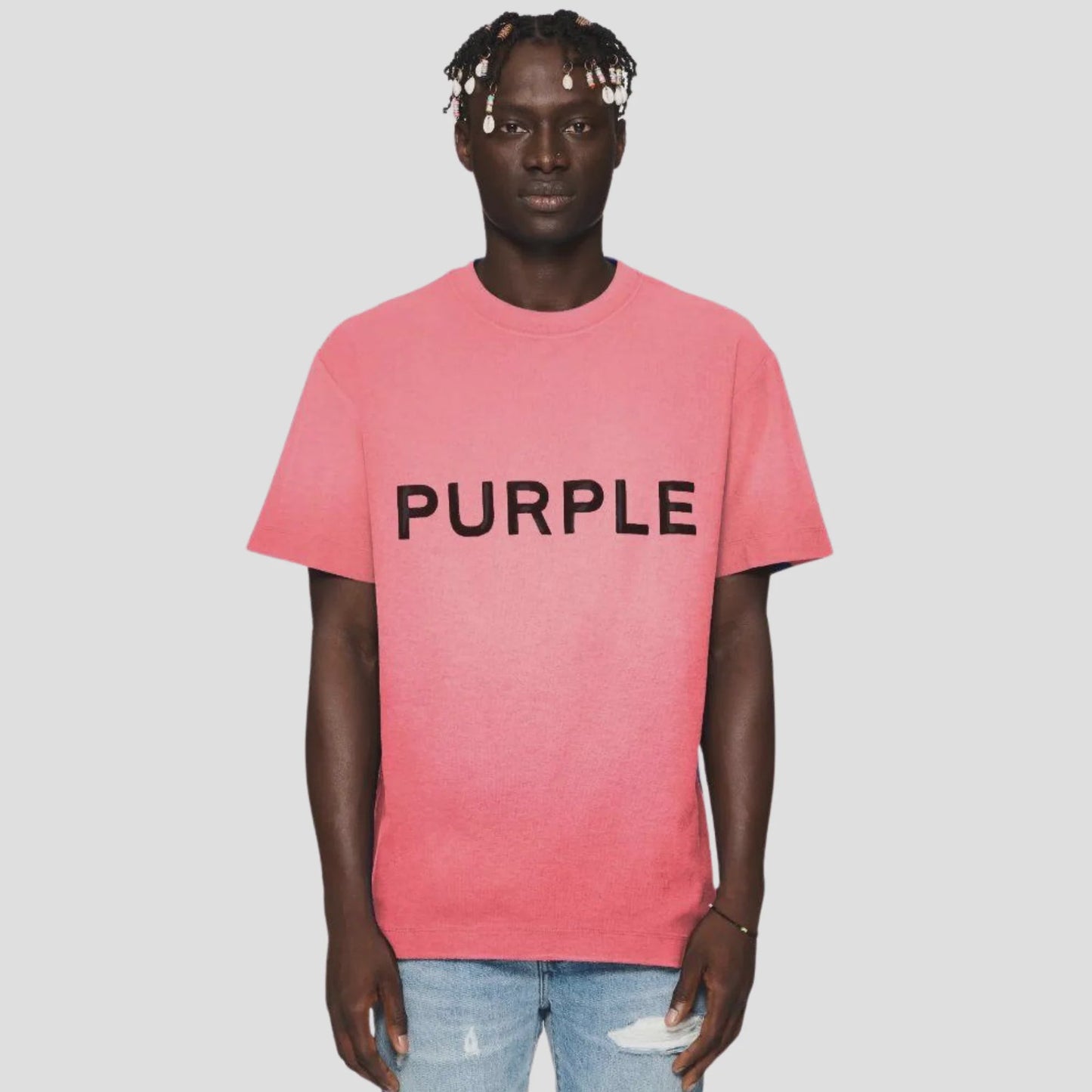 PURPLE TShirt Bold Logo