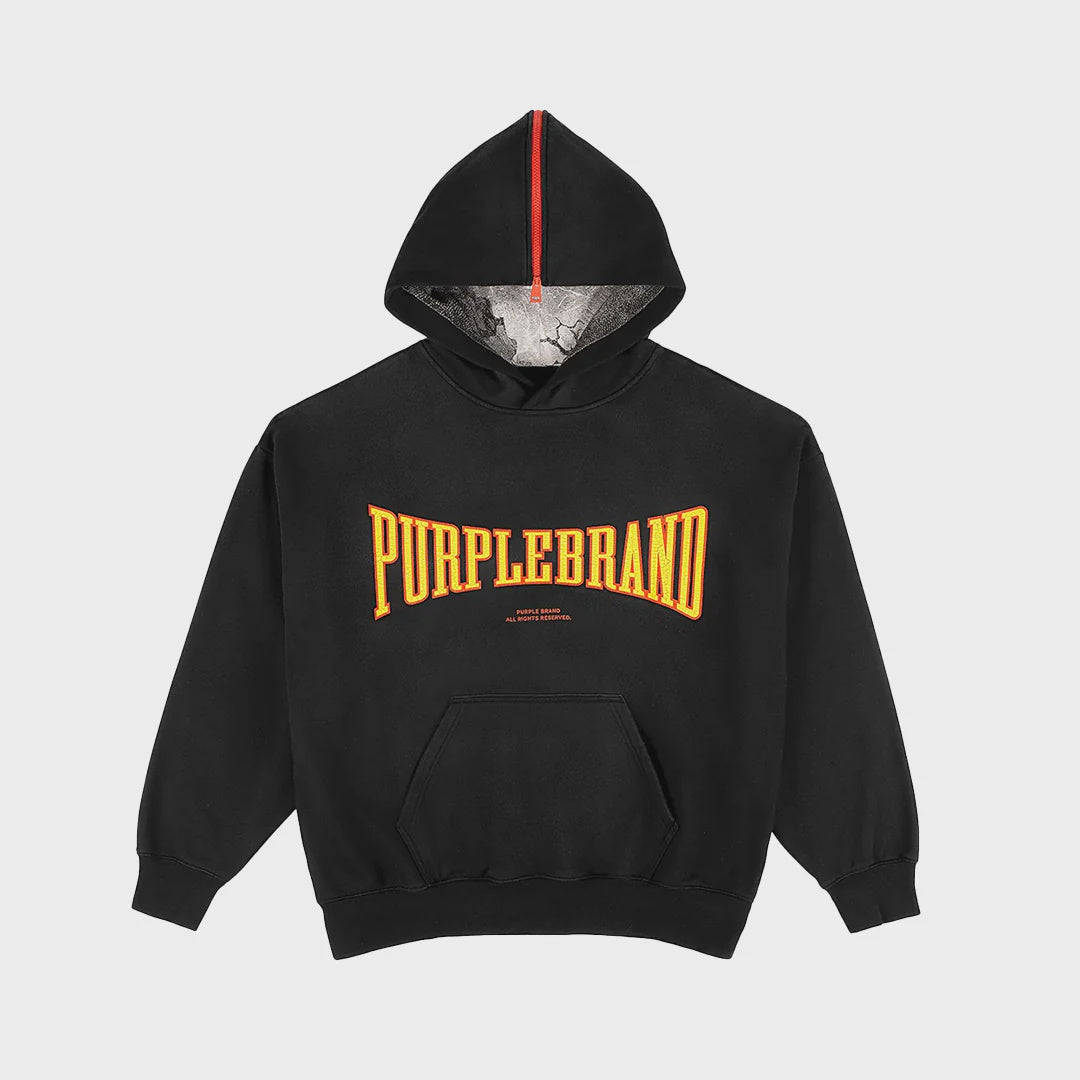 PURPLE Hoodie Graphic Logo