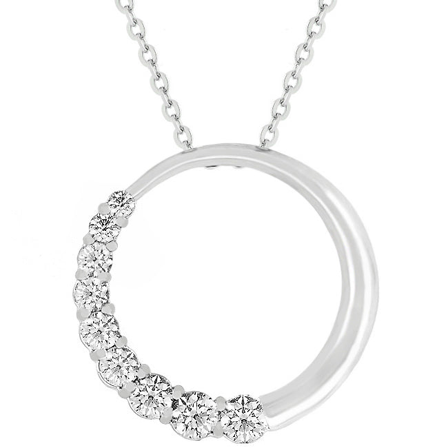 3Ct Elegant Plated Criss-Cross CZ Engagement Ring