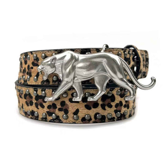 "PANTHER" BELT - LEOPARD