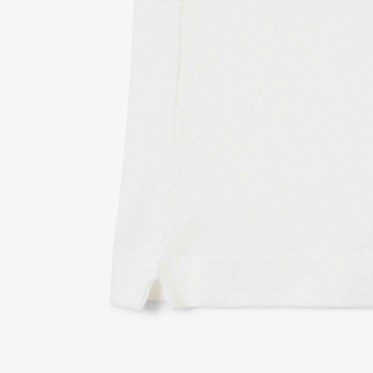 Lacoste Mens Light Pique Polo - White