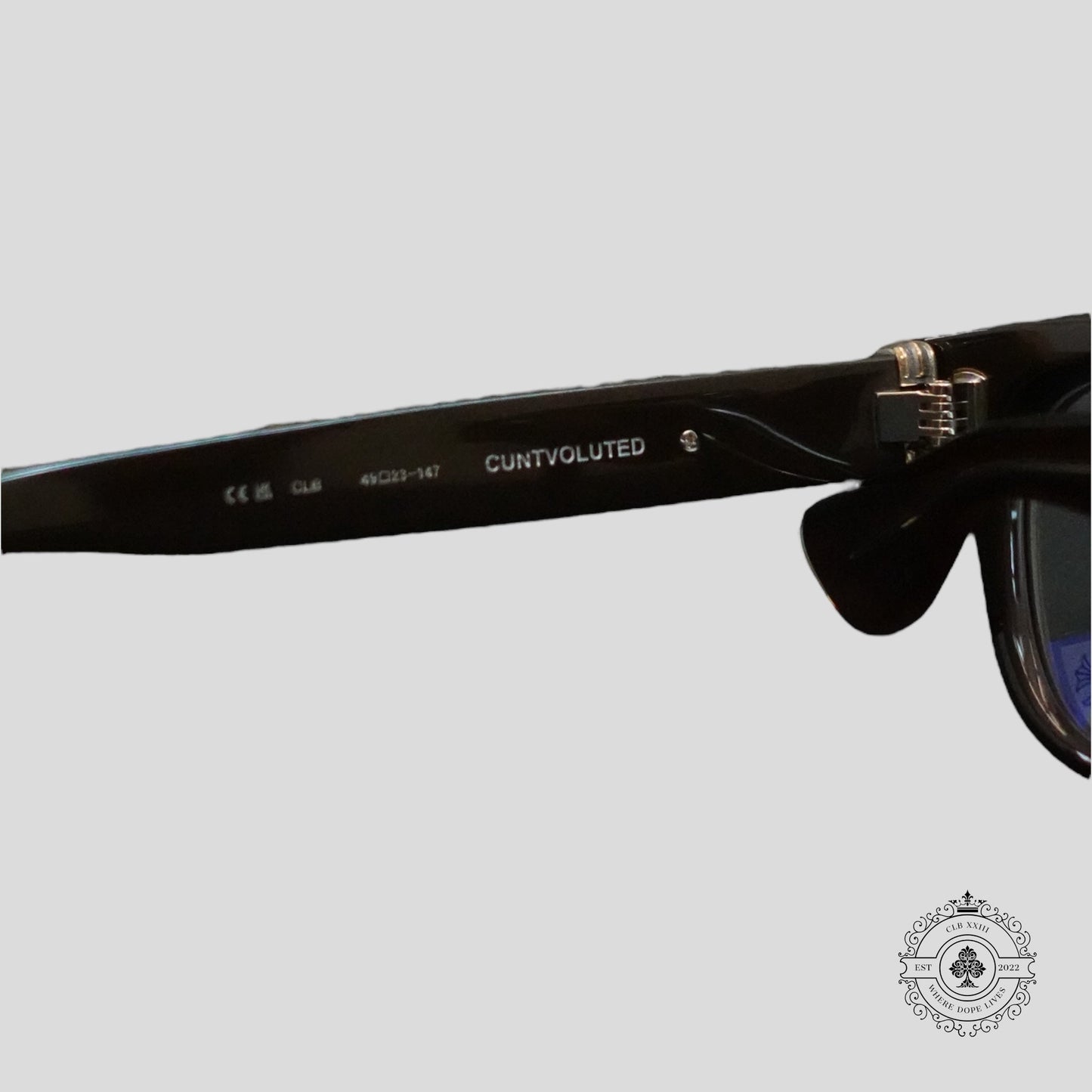 Chrome Hearts Cuntvoluted Sunglasses in Brown/Silver