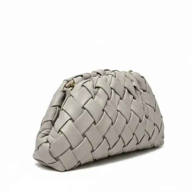 THE PHILLIS WOVEN CLUTCH