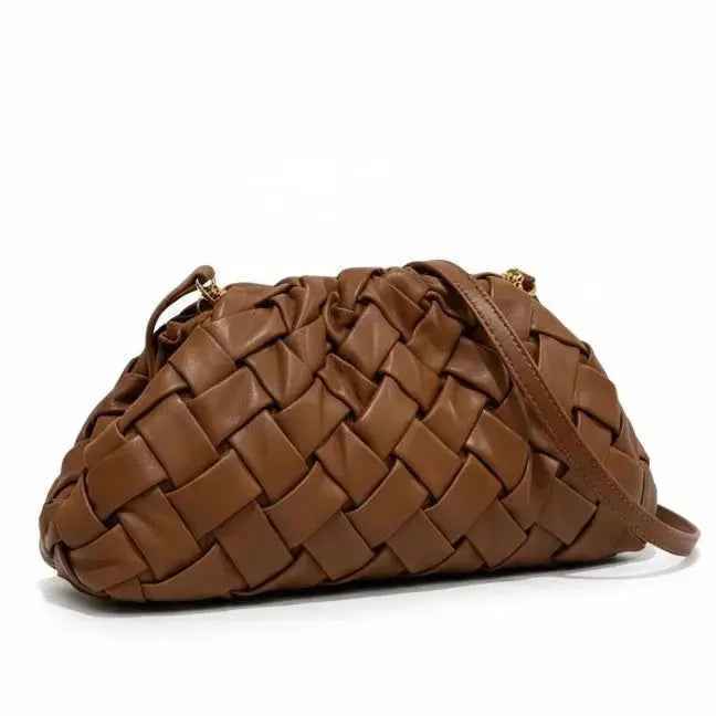THE PHILLIS WOVEN CLUTCH