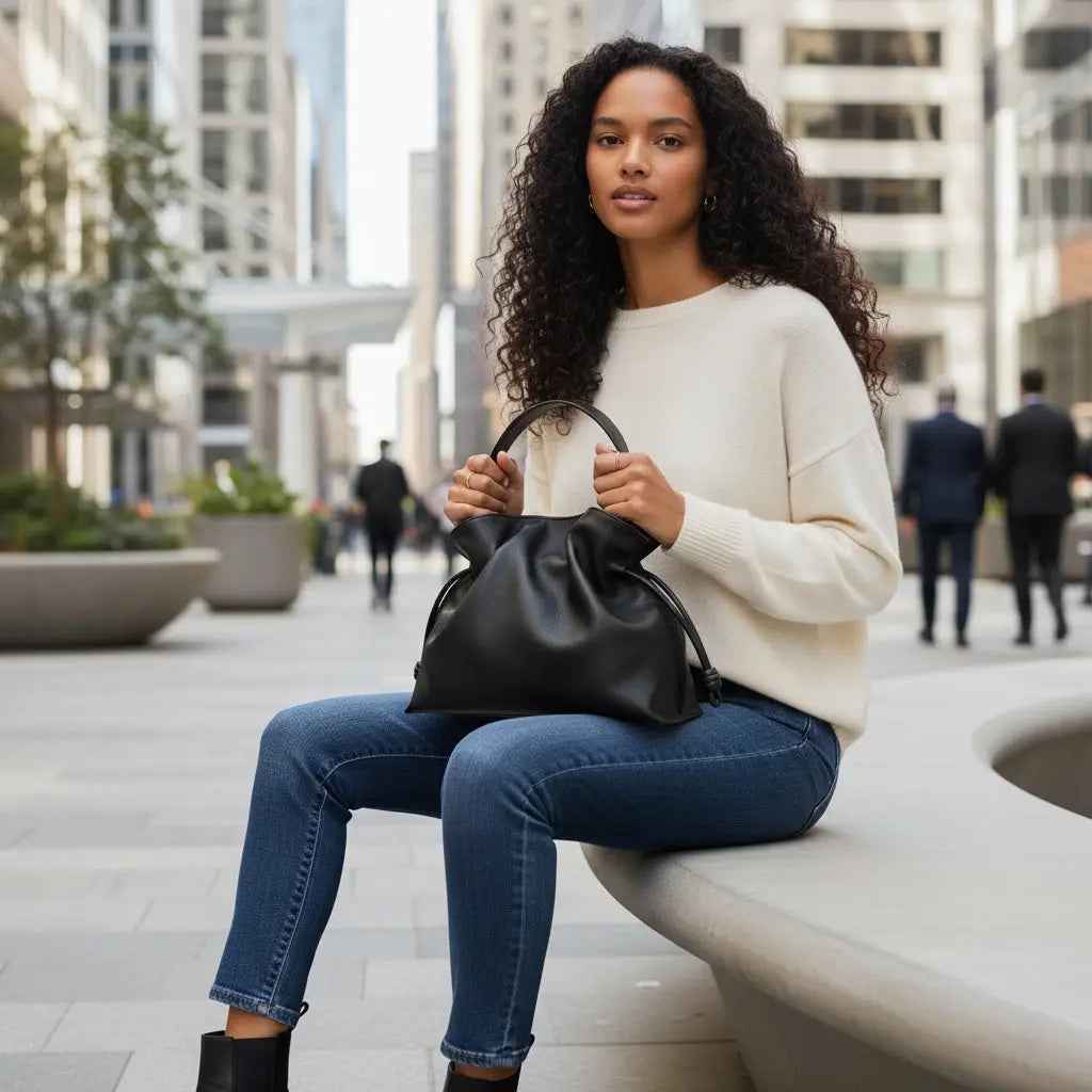 THE BERNADETTE SLOUCHY SHOULDER BAG