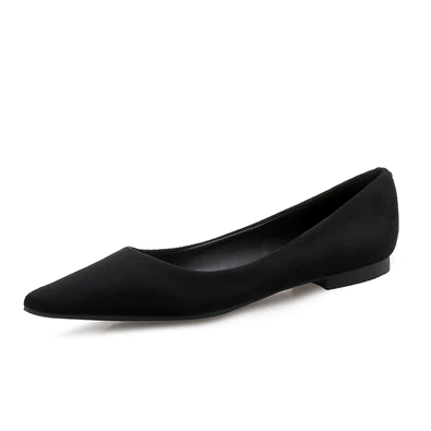 Prisila Women's Flat Black Shoes