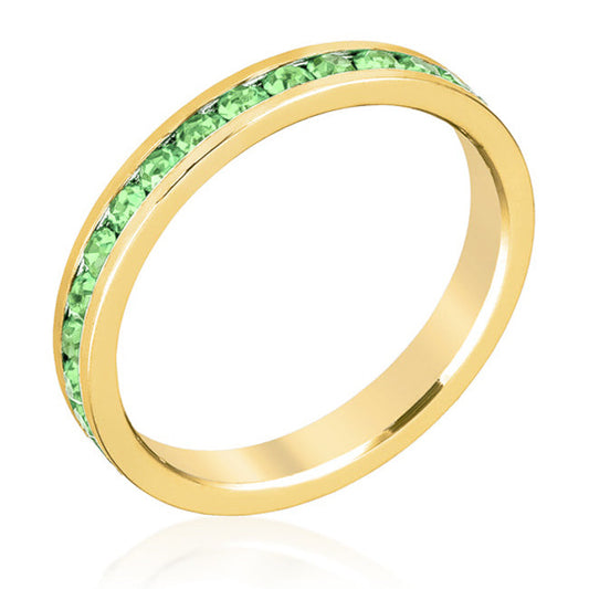 Stylish Stackables Peridot Crystal Ring