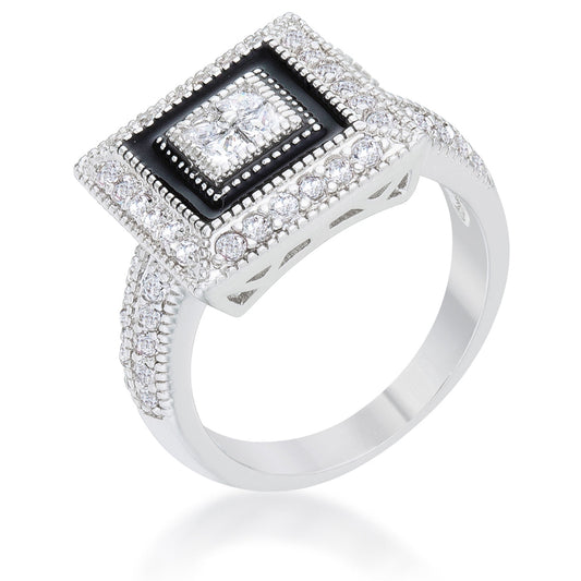 Shira 0.7ct CZ Antique Ring