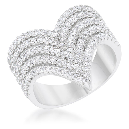 Vera 1.42ct CZ Vintage Inspi Cocktail Ring