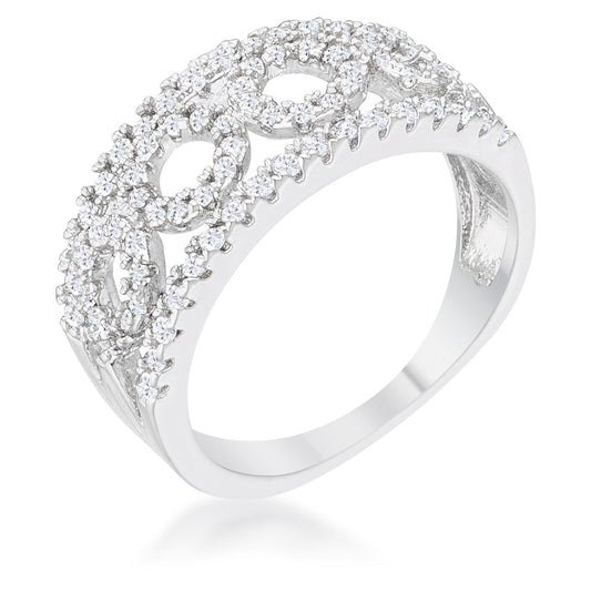 Rina 0.5ct CZ Contemporary Band Ring