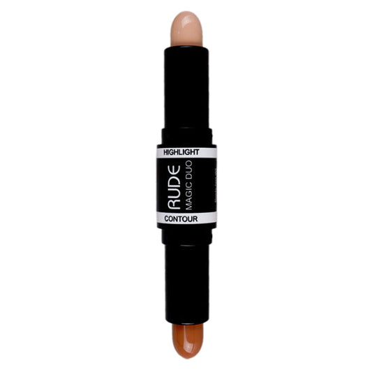 RUDE Magic Duo Highlight & Contour - Tan