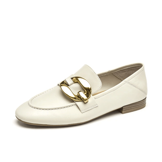 Rinaldi Women's Flat Leather Loafer Shoes