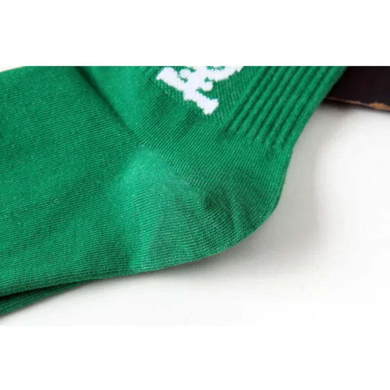 Plain Color Classic Crew Socks