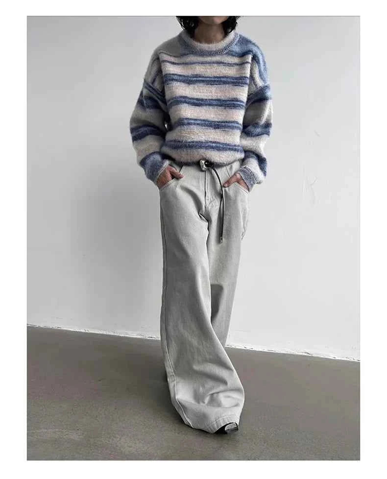 Premium Hip Hop Flowy Wide Leg Jeans