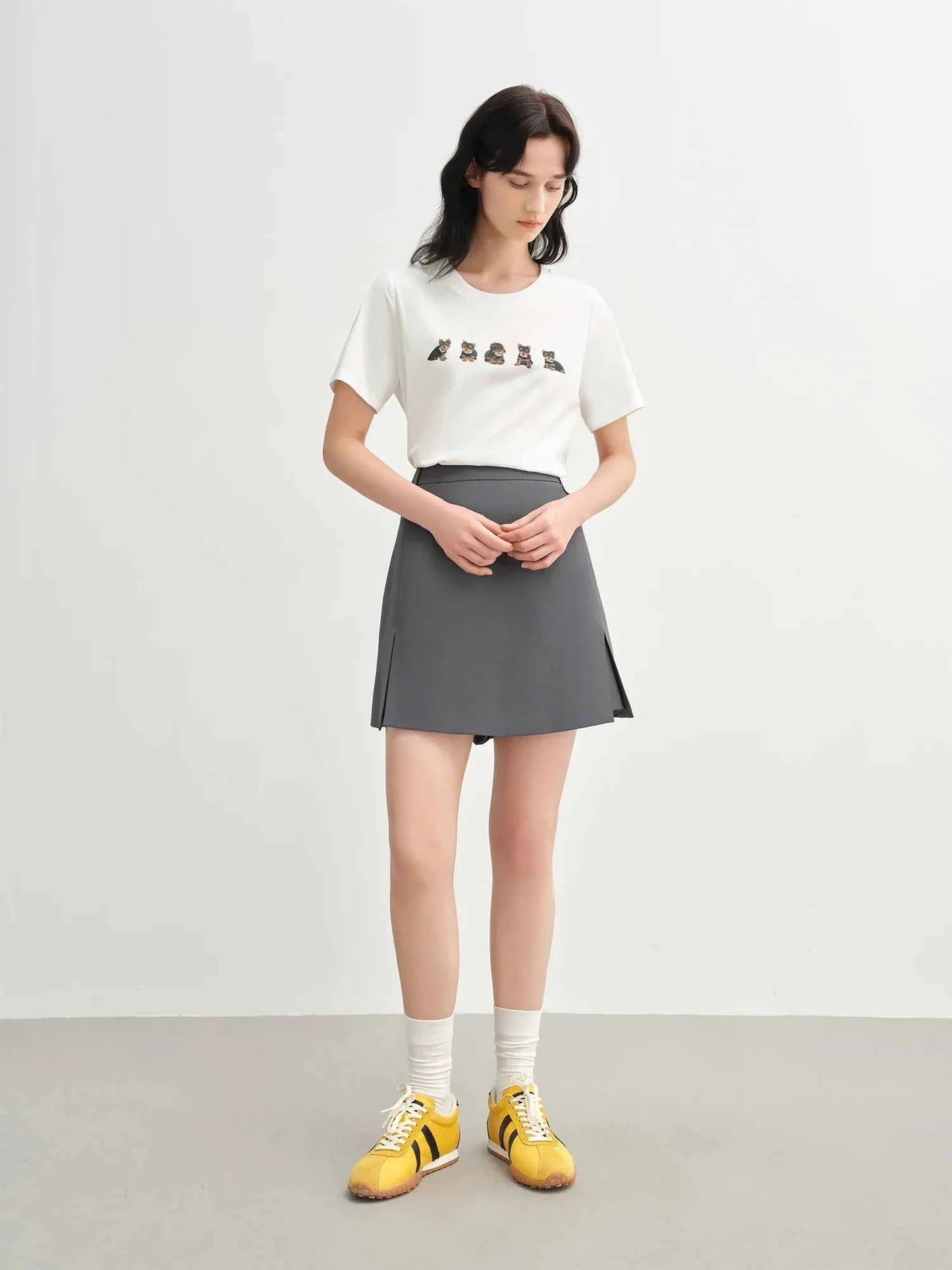 Playful Canine Inspired Cooling T-Shirt