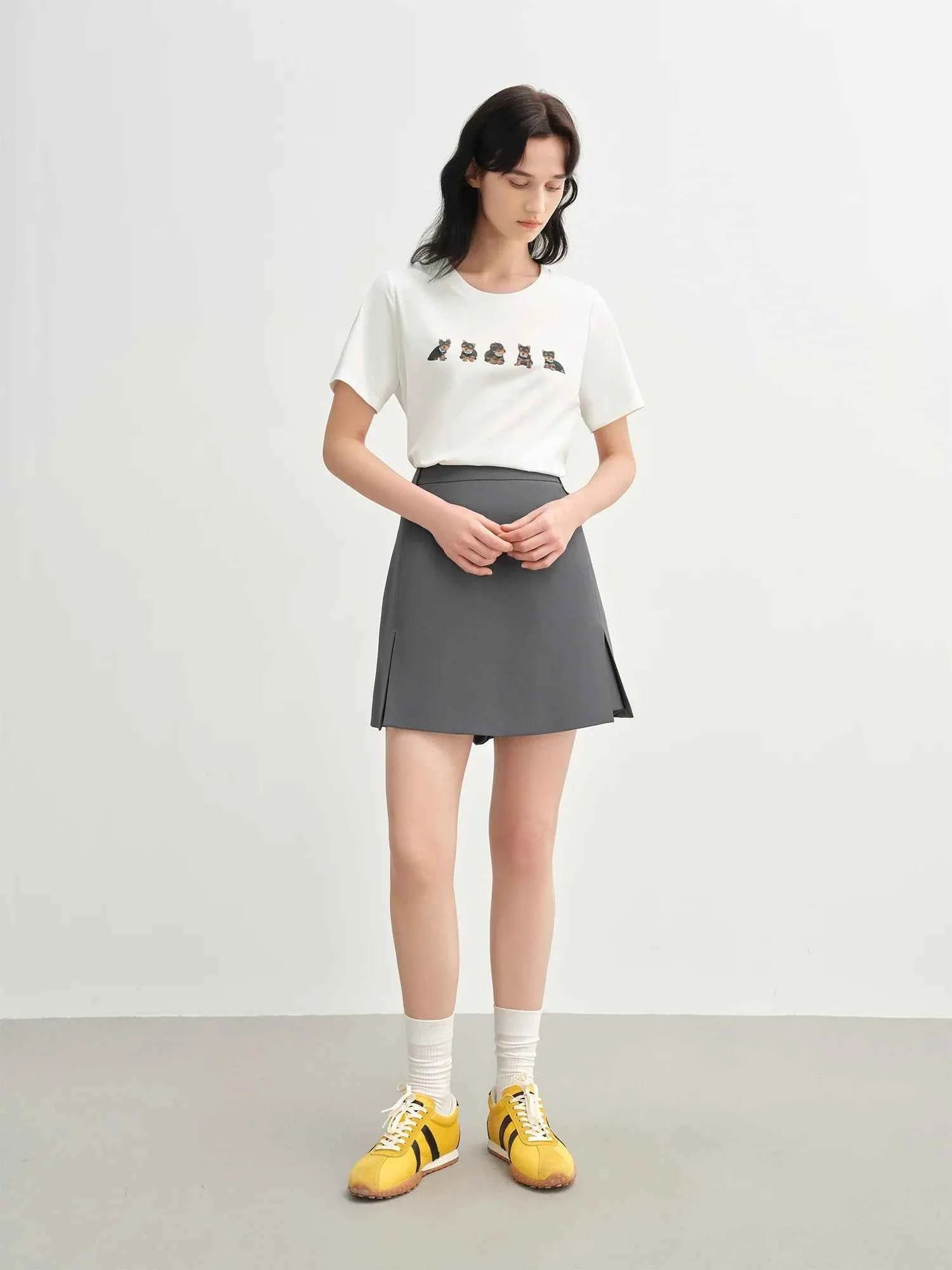 Playful Canine Inspired Cooling T-Shirt
