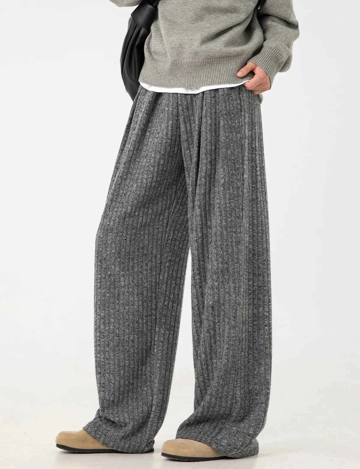 Japanese Pleated Heavyweight Loose Sweatpants