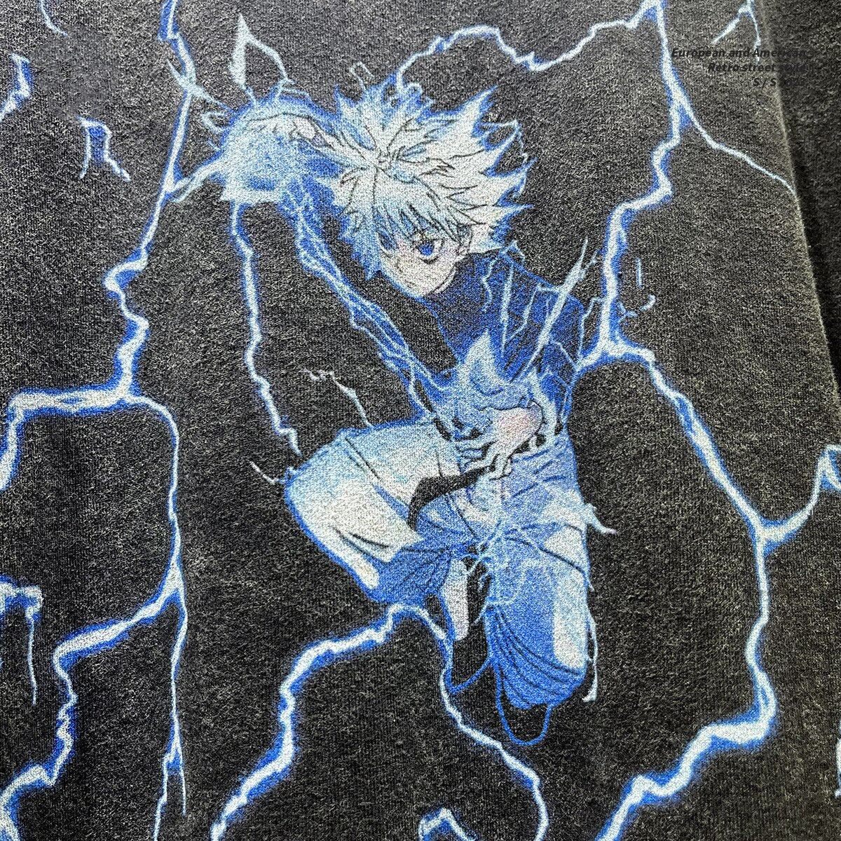 DBZ Blue Lightning Anime T-Shirt