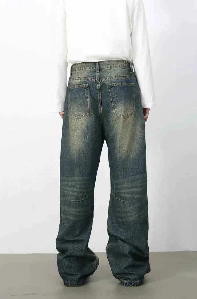 High-end Baggy Denim Wide Leg Jeans
