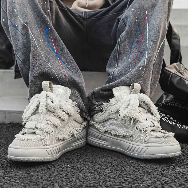 Personalized Street Style Vulcanized Platform Sneaker