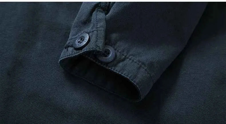 Vintage Military Multilayer Washed Tank Jacket