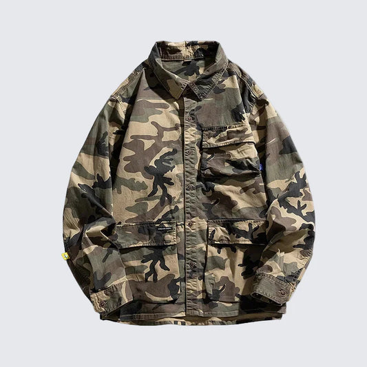 Field Camo Utility Overshirt