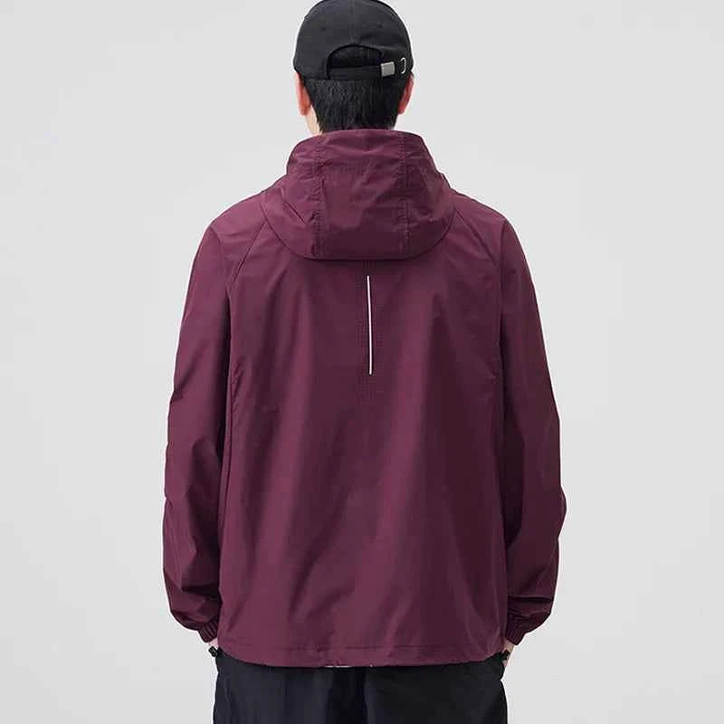 Breathable Waterproof Sunscreen Hooded Jacket