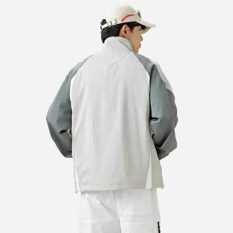 Elevated Japanese Style Windbreaker Jacket