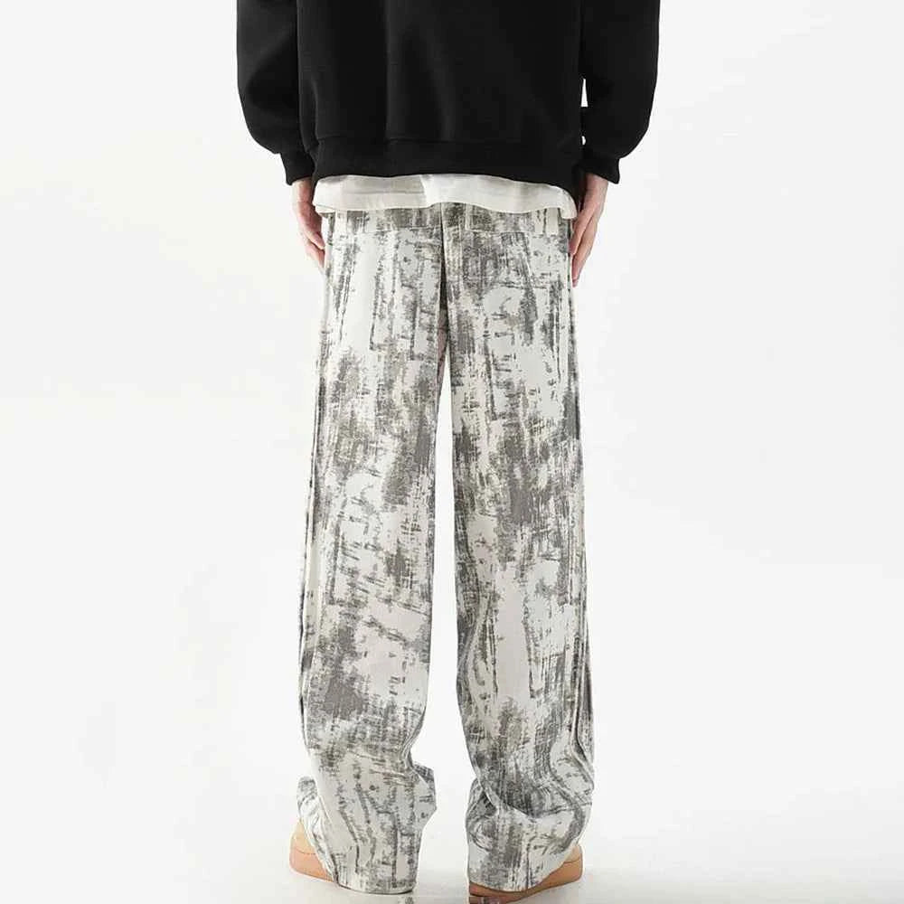 Flattering Straight Drape Casual Pants